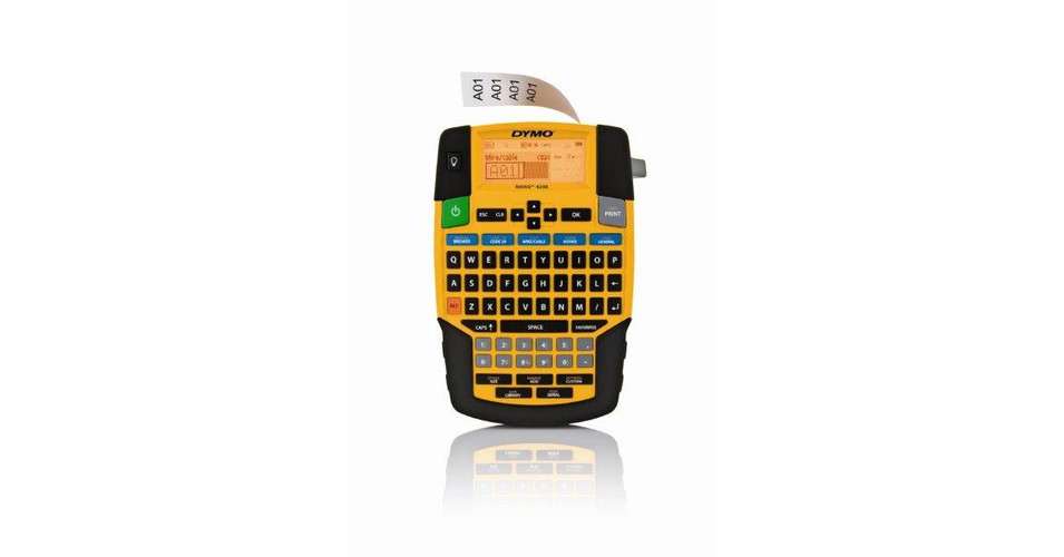 Rhino 4200 Mobile Label Makers Dymo printer and label specialist